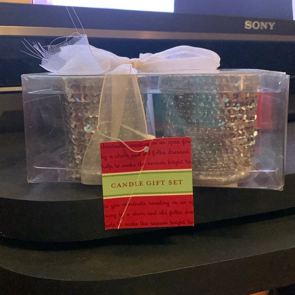 NEW candle set & 2 candle stick - Picture 7 of 15